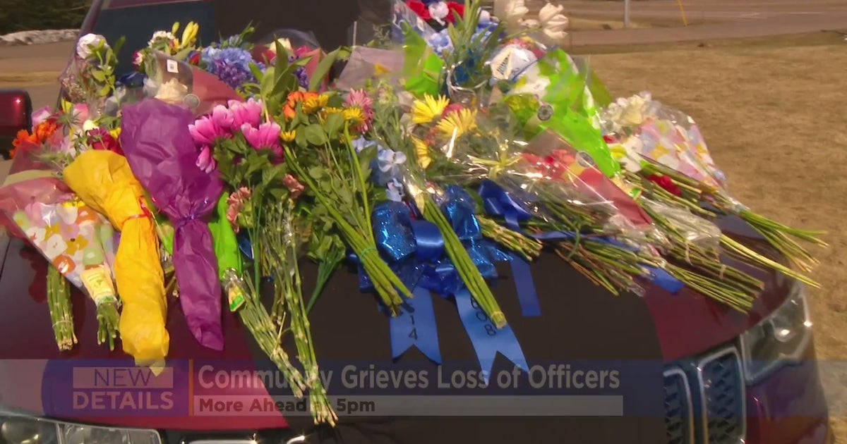 Funeral arrangements underway for 2 Wisconsin officers - CBS Minnesota