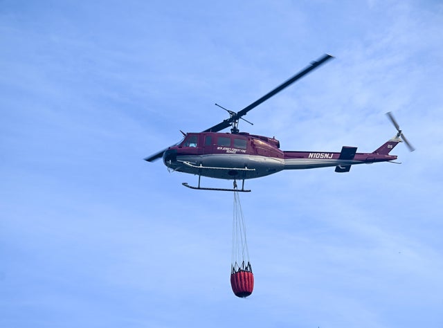 Forest fires in New Jersey 