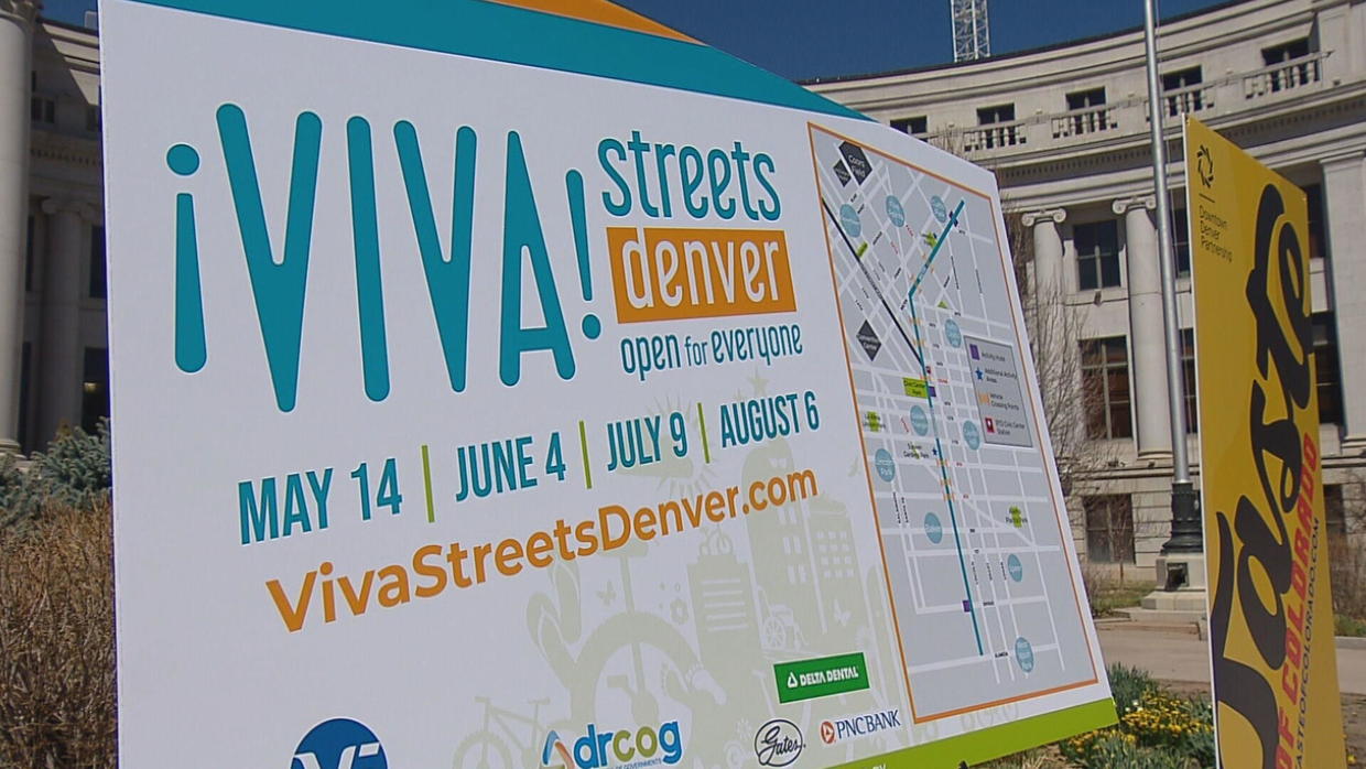 3.5 miles of downtown lanes to close for ¡Viva! Streets Denver