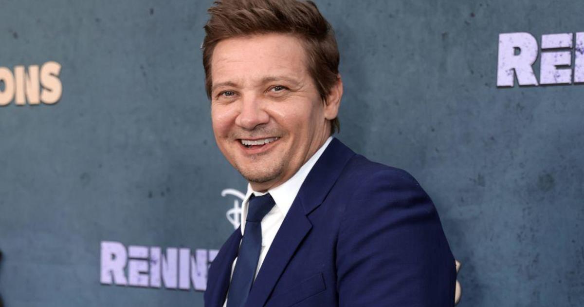 Jeremy Renner attends first red carpet premiere since snowplow accident 3 months ago
