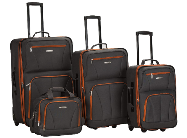 Protocol Court Softside 5-pc. Luggage Set | Gray | Luggage Luggage Sets