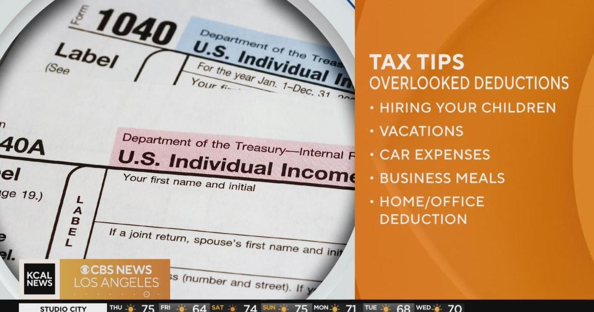 Tips for getting your taxes done CBS Los Angeles