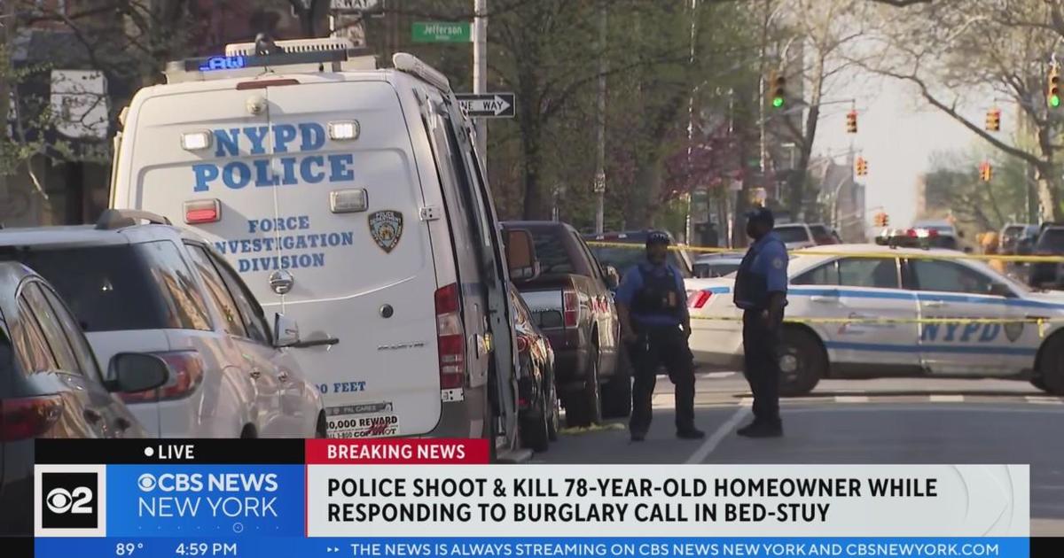 Police Officers Fatally Shoot Homeowner While Responding To Burglary Cbs New York