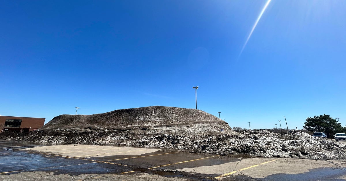 Despite string of 80degree days, "Mt. Eden Prairie" still stands tall