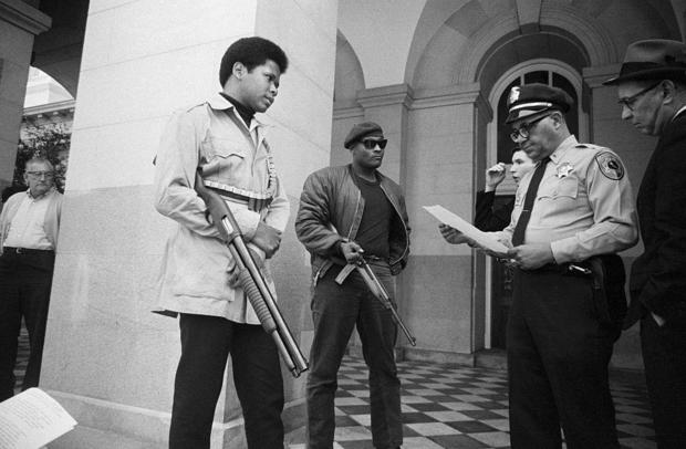 Black Panthers at California State Capitol 