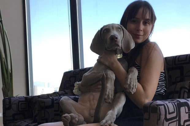 Hilda Marcela Cabrales and Tomas.