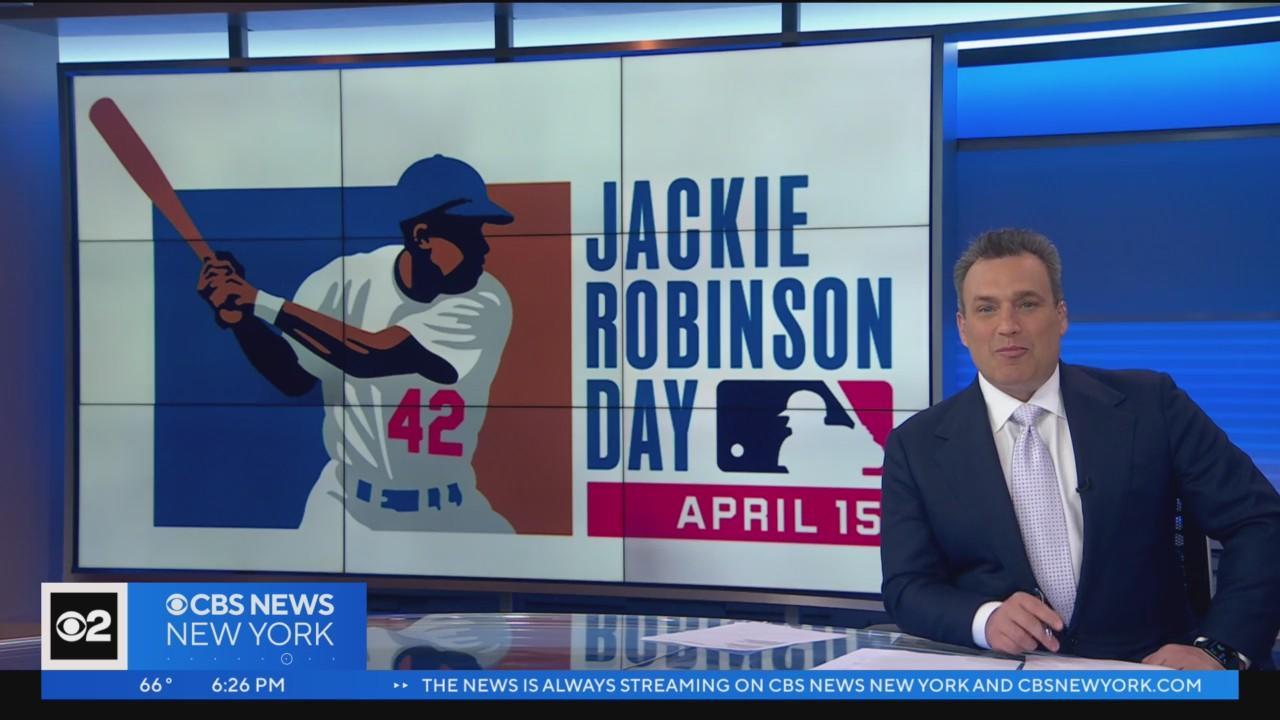 MLB teams honor Jackie Robinson 76 years after he broke the color barrier -  CBS New York