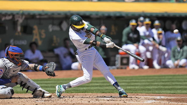 A's Shintaro Fujinami shows progress, but Oakland falls 3-2 to Mets