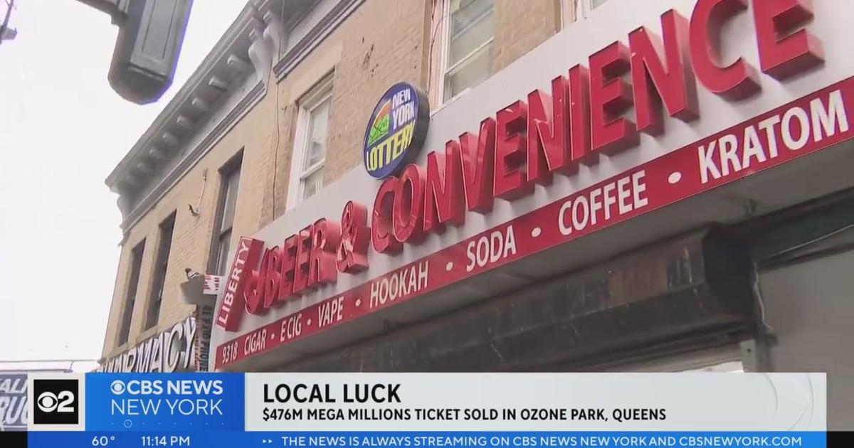 $476M Mega Millions Ticket Sold In Queens - CBS New York