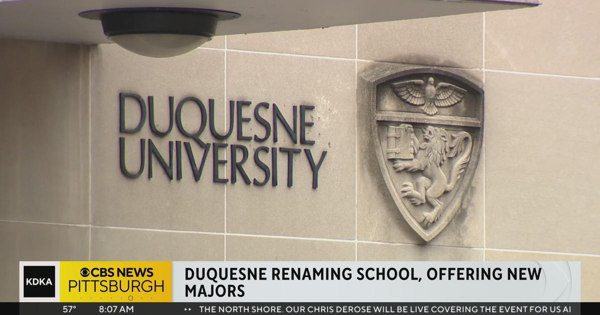 Duquesne University renaming school, offering new majors CBS Pittsburgh Duquesne University renaming school, offering new majors CBS Pittsburgh