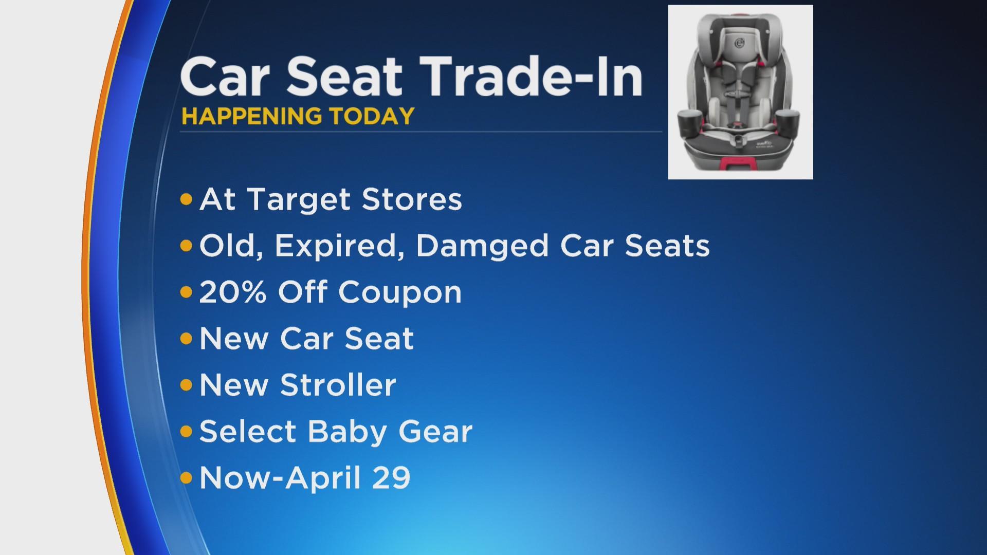 Target car best sale seat exchange