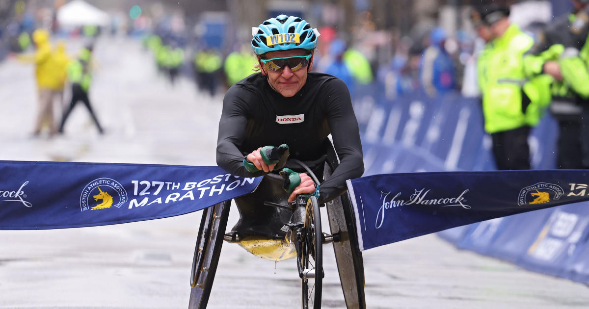 Susannah Scaroni wins 2023 Boston Marathon women's wheelchair race