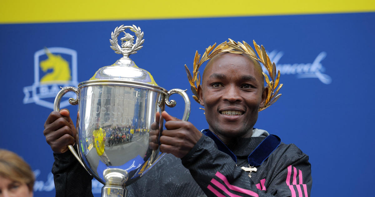 Evans Chebet​ wins Boston Marathon again as city marks 10 years since deadly bombing
