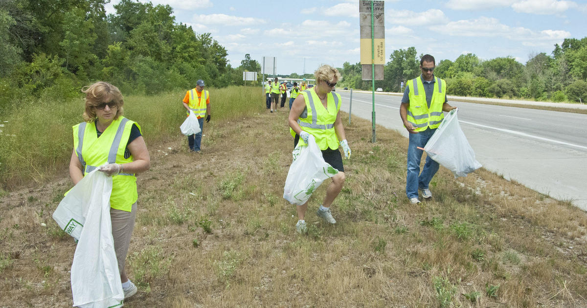 Adopt-A-Highway volunteers find treasures among the trash