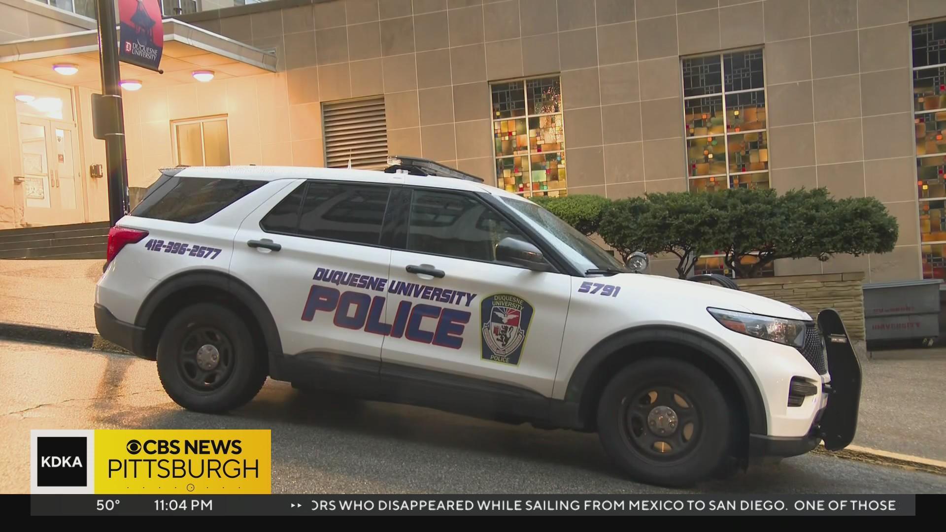 Pittsburgh baseball stadium workers, Duquesne University police