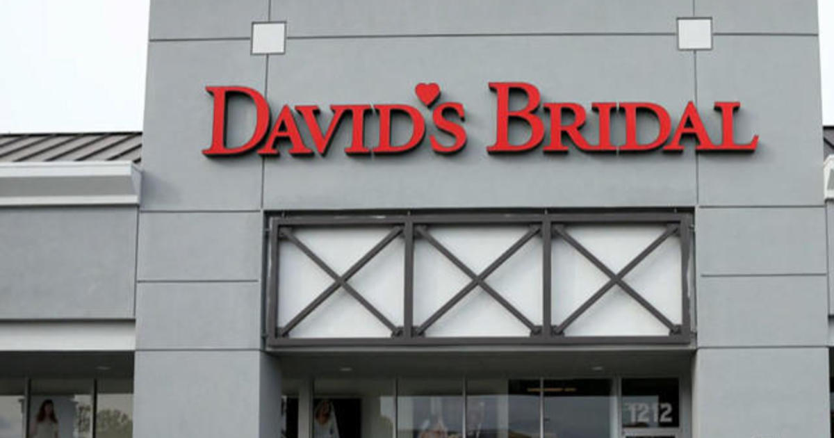 David's Bridal declares bankruptcy, will lay off more than 9,000 workers -  CBS News