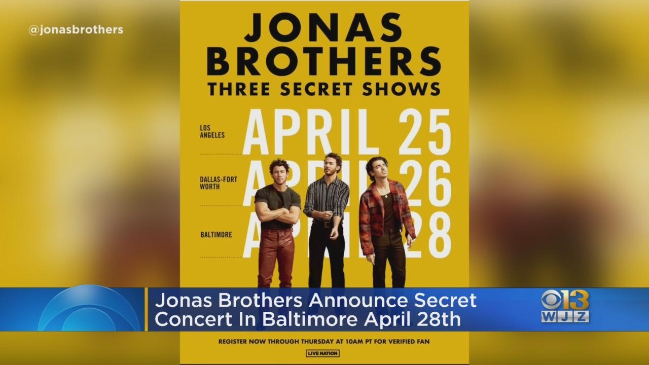 Jonas Brothers announce 'secret' shows, including one in North