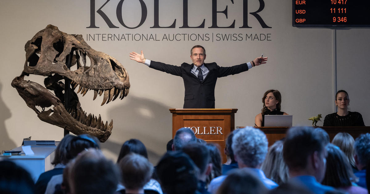 T. rex skeleton dubbed "Trinity" sold for $5.3M at Zurich auction