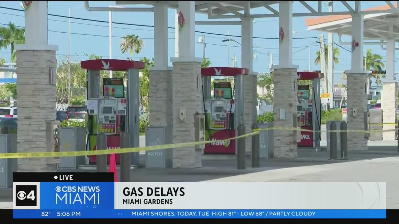straal in stand houden discretie Rough ride continues for South Floridians looking to gas up - CBS Miami