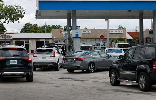 South Florida Suffers From Gas Shortages After Last Week's Severe Weather Disrupts Supply Chain 