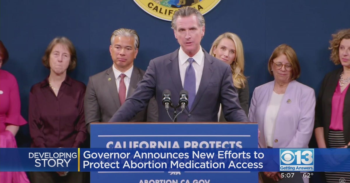 Gov. Newsom announces new efforts to protect abortion medication access