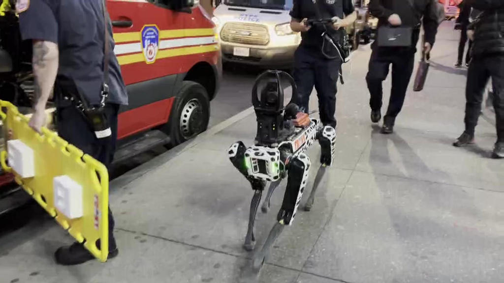 Firefighter says robot dogs and drones are here to stay, but cannot
replace our Bravest