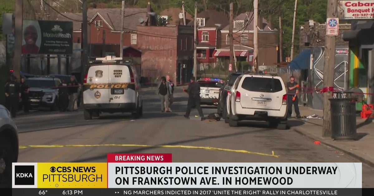 Pittsburgh police investigating reported shooting in East Hills - CBS ...