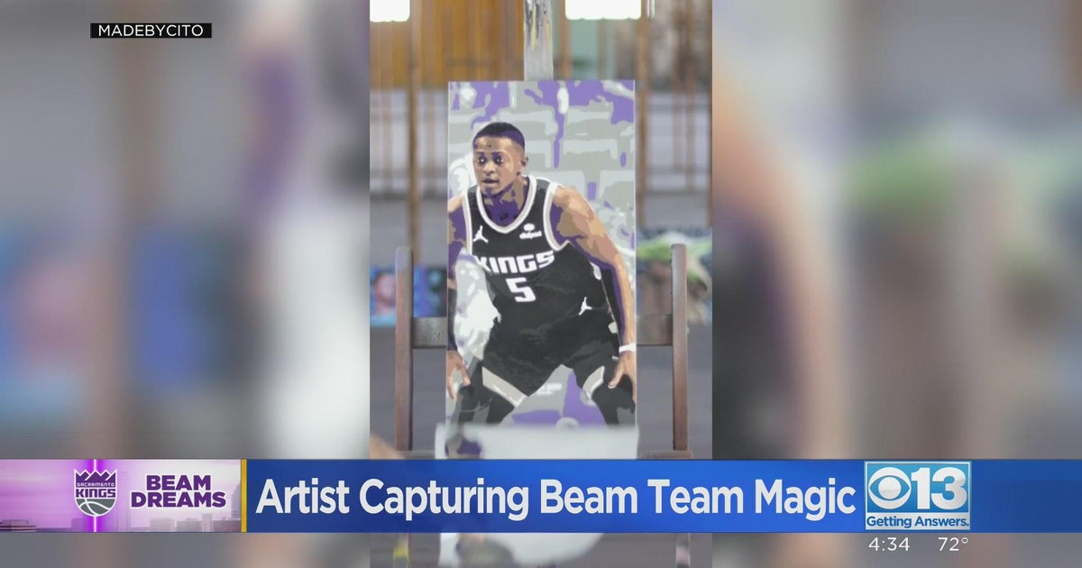 Sacramento spray painting sensation captures Kings magic