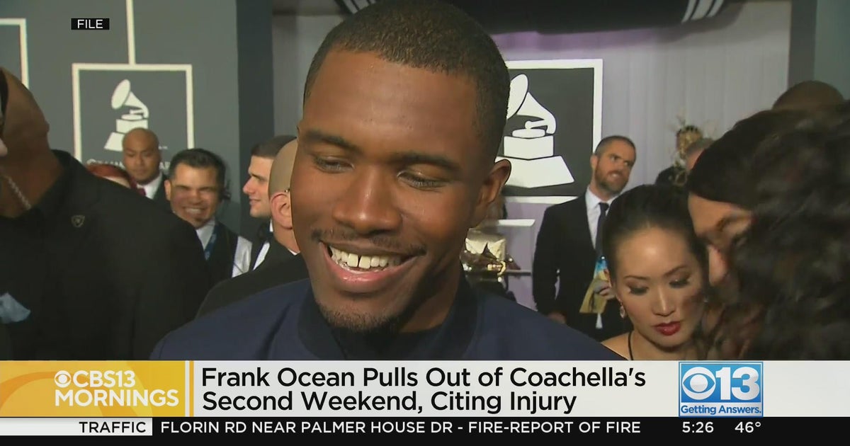 Frank Ocean pulls out of Coachella Weekend 2, citing leg injury