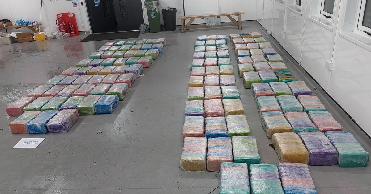 U.K. seizes over a ton of cocaine found floating in the English Channel