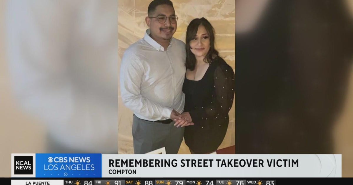 Family draws attention to deadly street takeovers in Compton - CBS Los ...