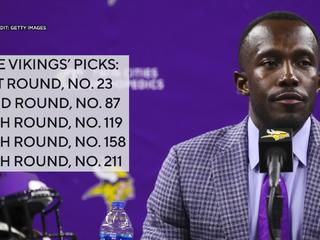 Vikings awarded sixth-round comp pick for 2023 NFL draft North News - Bally  Sports