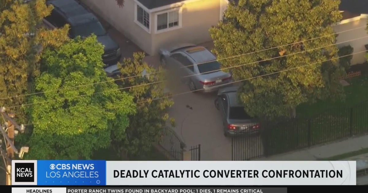 Catalyticconverter theft suspect stabbed to death in South El Monte