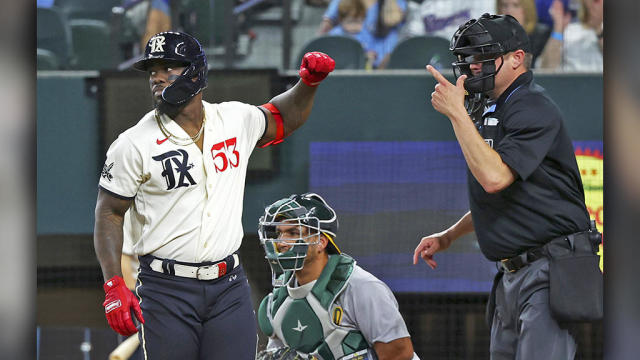 Athletics - Rangers Baseball 