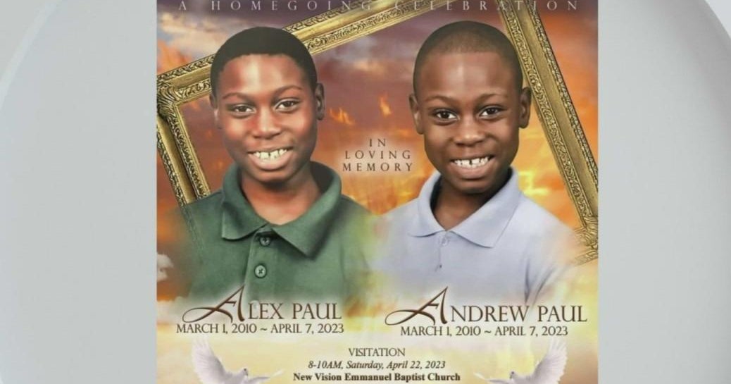 Funeral service held for twin brothers who died after drowning in Miami-Dade lake
