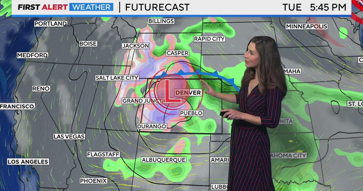 Denver weather Spring storm to drop feet of snow in some areas CBS