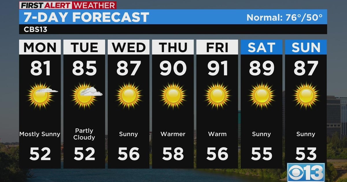 Monday afternoon weather forecast - Apr. 24, 2023