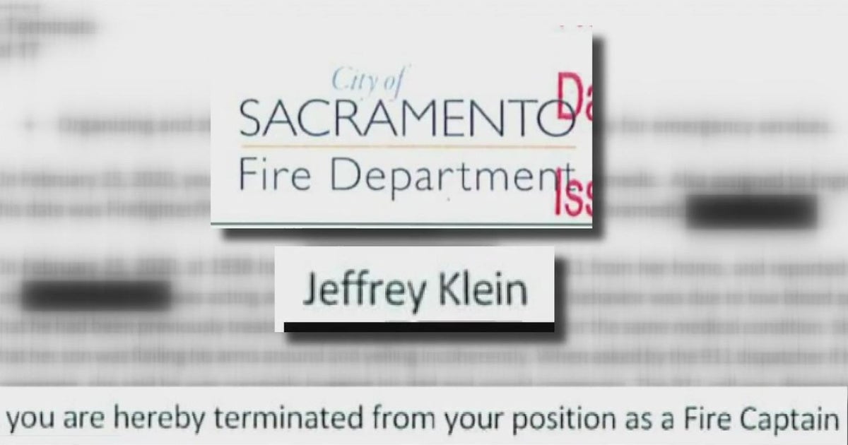 New details released in firing of Sacramento Fire Department captain