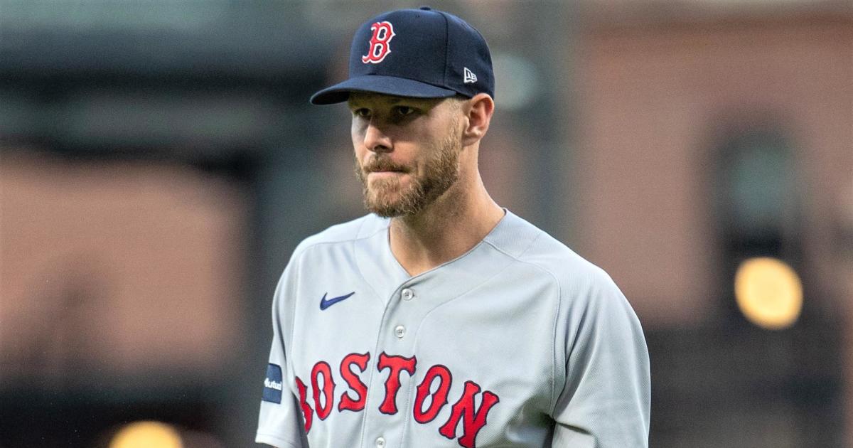 Chris Sale begins throwing again after positive MRI results - CBS Boston