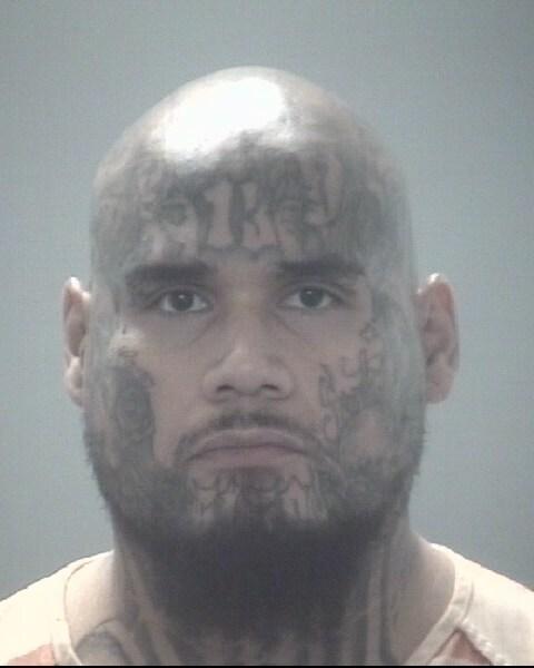 A booking photo of Oscar Solis. 