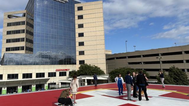 Officials say new heated helipad at Texas Health Plano will 'save lives' 