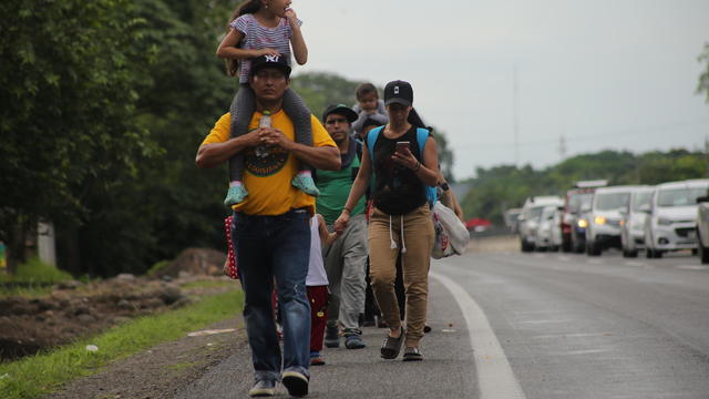 Migrants in Mexico 