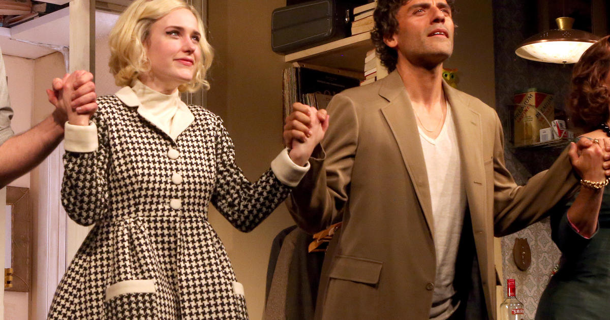 Oscar Isaac, Rachel Brosnahan celebrate opening night of The Sign in  Sidney Brustein's Window on Broadway - CBS New York