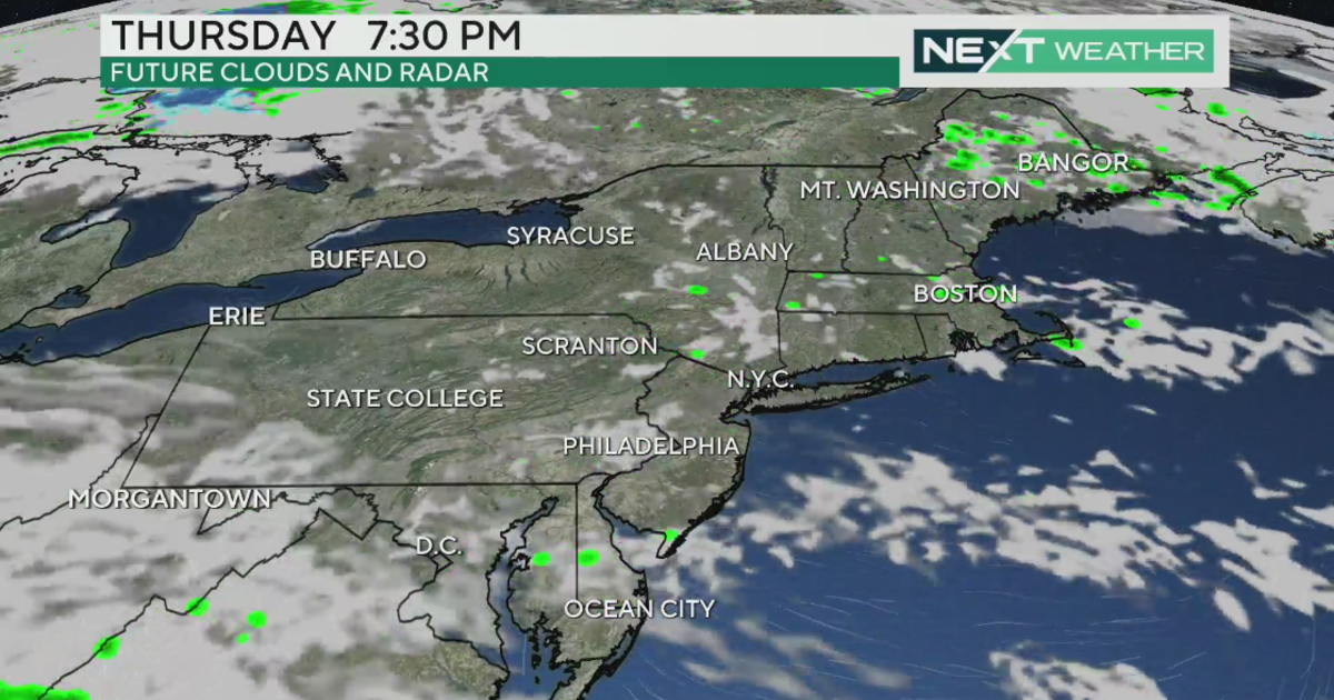 NEXT Weather: When Friday rain arrives - CBS Philadelphia