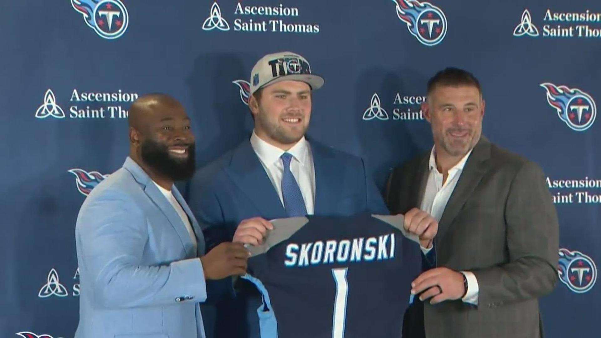 Titans' Peter Skoronski receives praise from NFL analyst