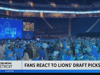 Social media explodes as Detroit Lions select Jack Campbell at No. 18