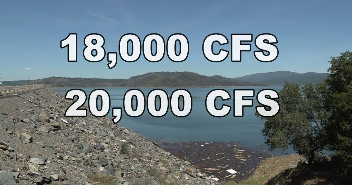 Lake Oroville at 91% capacity, DWR increases water releases