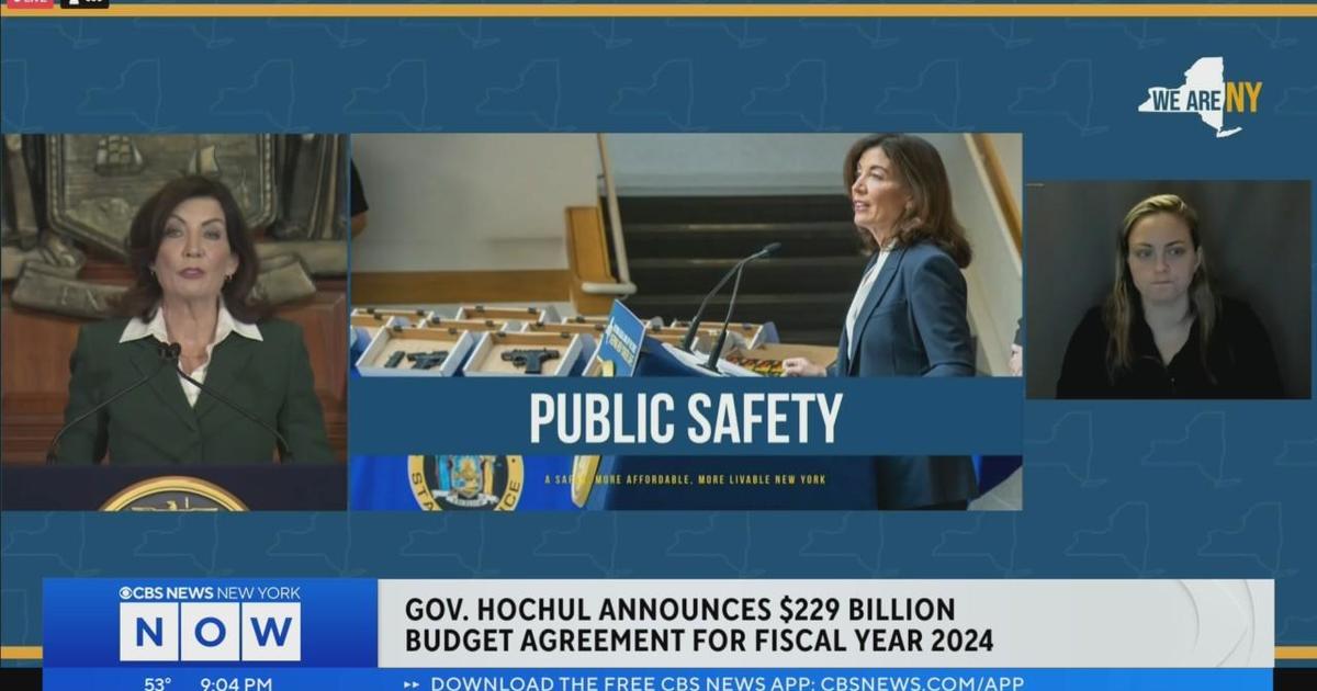 Gov. Kathy Hochul announces 229 billion budget for fiscal year 2024