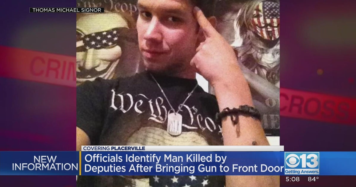 Officials identify man killed by deputies after bringing gun to front door