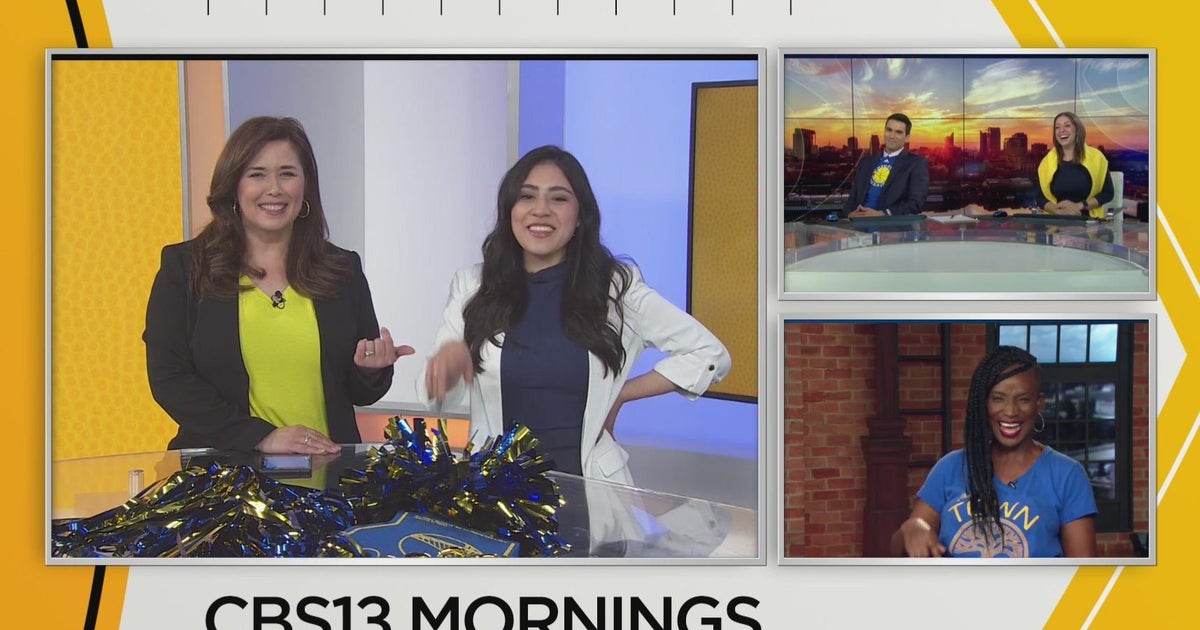 Morning anchors make good on their word for the Kings-Warriors game bet